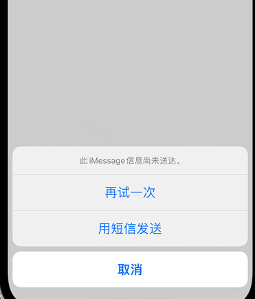 泗阳apple维修iPhone上无法正常发送iMessage信息